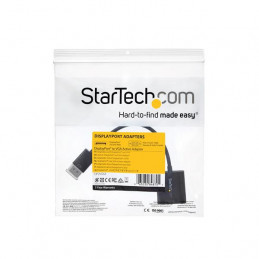 StarTech.com DP2VGA3 videokaapeli-adapteri 0,1 m Musta