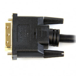 StarTech.com HDDVIMM2M videokaapeli-adapteri 2 m HDMI DVI-D Musta