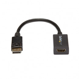 StarTech.com DP2HDMI2 videokaapeli-adapteri 0,21 m DisplayPort HDMI Musta