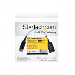 StarTech.com DP2HDMI2 videokaapeli-adapteri 0,21 m DisplayPort HDMI Musta