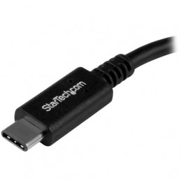 StarTech.com USB31CAADP USB-kaapeli 0,15 m USB 3.2 Gen 1 (3.1 Gen 1) USB C USB A Musta