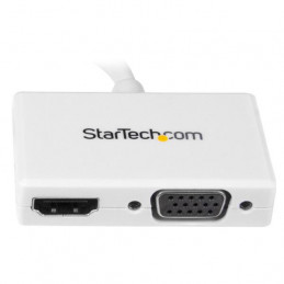 StarTech.com MDP2HDVGAW videokaapeli-adapteri 0,15 m Valkoinen