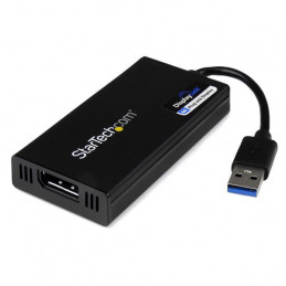 StarTech.com USB32DP4K USB grafiikka-adapteri 3840 x 2160 pikseliä Musta