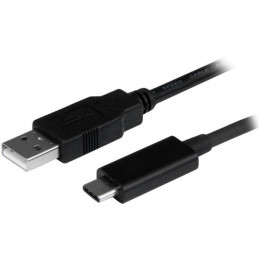 StarTech.com USB2AC1M USB-kaapeli 1 m USB 2.0 USB A USB C Musta