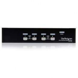 StarTech.com SV431USB KVM-kytkin Telineasennus Musta