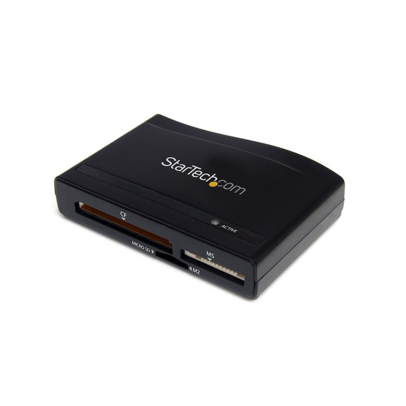 StarTech.com FCREADHCU3 kortinlukija USB 3.2 Gen 1 (3.1 Gen 1) Musta