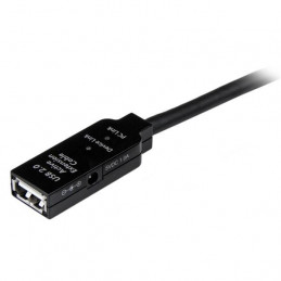 StarTech.com 10m, USB2.0 - USB2.0 USB-kaapeli USB A Musta