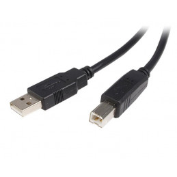 StarTech.com 2.0m USB 2.0 A-B USB-kaapeli 2 m USB A USB B Musta