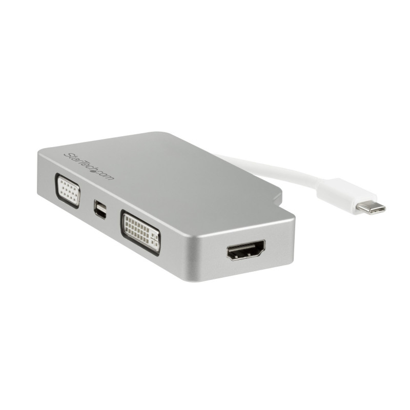 StarTech.com CDPVGDVHDMDP USB grafiikka-adapteri 3840 x 2160 pikseliä Hopea