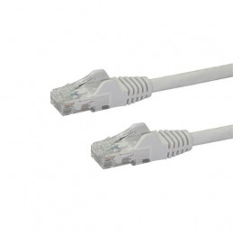 StarTech.com N6PATC1MWH verkkokaapeli Valkoinen 1 m Cat6 U UTP (UTP)