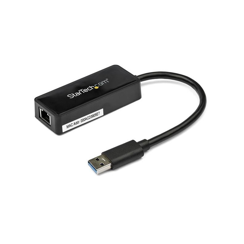 StarTech.com USB31000SPTB verkkokortti Ethernet 5000 Mbit s