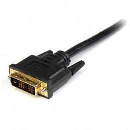 StarTech.com 0.5m, HDMI - DVI-D 0,5 m Musta