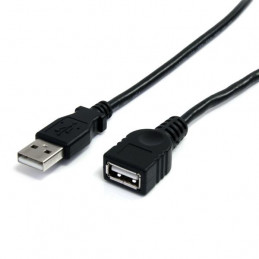 StarTech.com USBEXTAA6BK USB-kaapeli 1,83 m USB A Musta