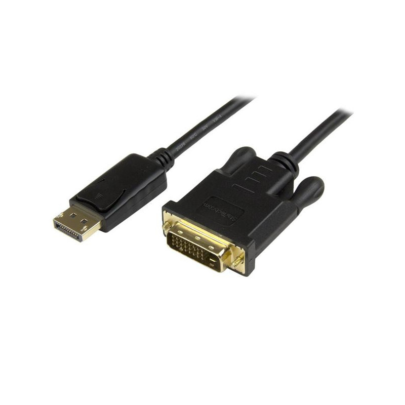 StarTech.com DP2DVI2MM3 videokaapeli-adapteri 0,914 m DisplayPort DVI-D Musta