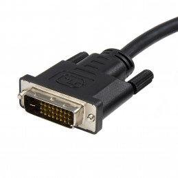 StarTech.com DP2DVIMM6 videokaapeli-adapteri 1,8 m DisplayPort DVI-D Musta