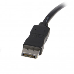 StarTech.com DP2DVIMM6 videokaapeli-adapteri 1,8 m DisplayPort DVI-D Musta