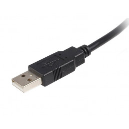 StarTech.com USB2HAB3M USB-kaapeli 3 m USB 2.0 USB A USB B Musta