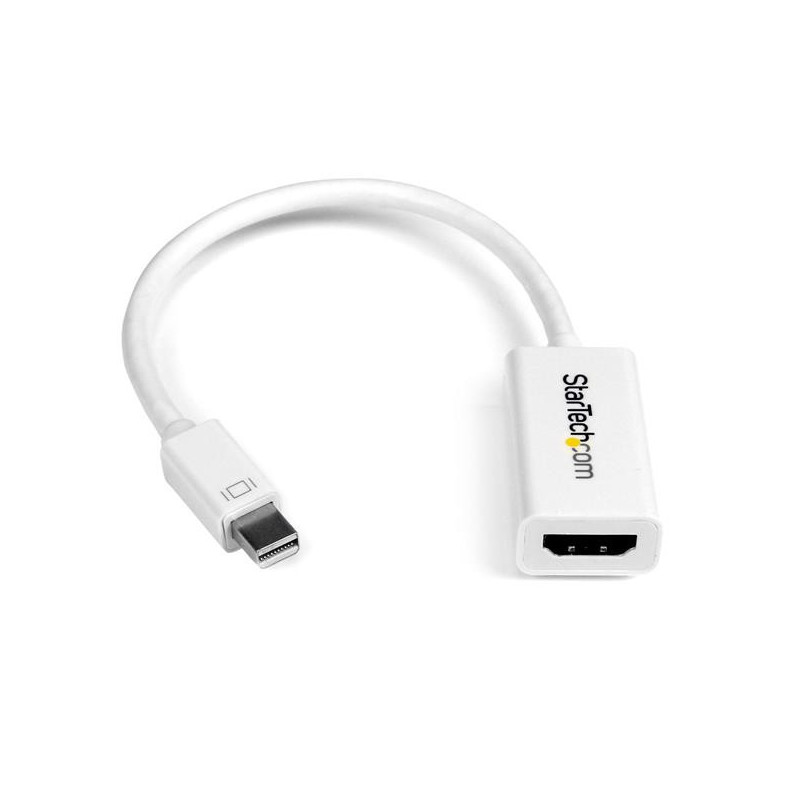 StarTech.com MDP2HD4KSW videokaapeli-adapteri 0,15 m Mini DisplayPort HDMI Valkoinen