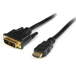 StarTech.com HDDVIMM3M videokaapeli-adapteri 3 m HDMI DVI-D Musta