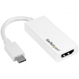 StarTech.com CDP2HDW USB grafiikka-adapteri 3840 x 2160 pikseliä Valkoinen