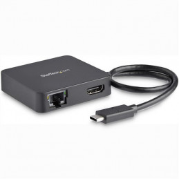 StarTech.com DKT30CHD kannettavien tietokoneiden telakka ja porttitoistin Langallinen USB 3.2 Gen 1 (3.1 Gen 1) Type-C Musta