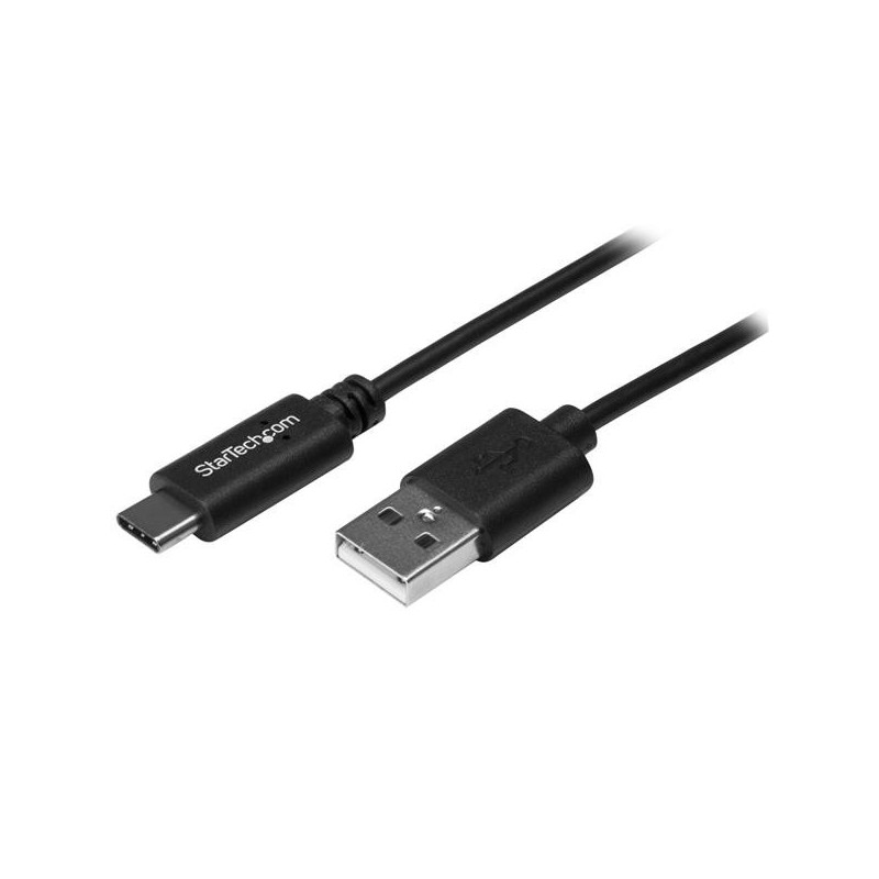 StarTech.com USB2AC50CM USB-kaapeli 0,5 m USB 2.0 USB A USB C Musta