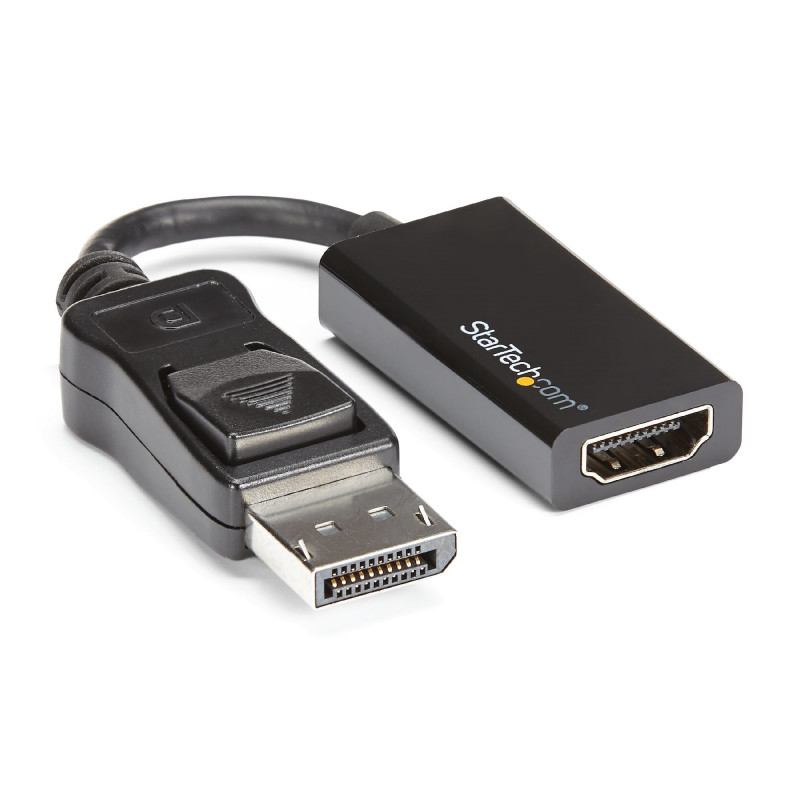 StarTech.com DP2HD4K60S videokaapeli-adapteri 0,215 m DisplayPort HDMI Musta