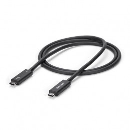 StarTech.com TBLT3MM1MA Thunderbolt-kaapeli 1 m 40 Gbit s Musta