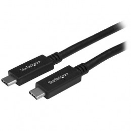 StarTech.com USB315CC1M USB-kaapeli 1 m USB 3.2 Gen 1 (3.1 Gen 1) USB C Musta