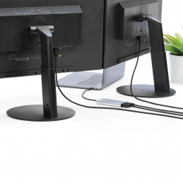 StarTech.com TB32HD24K60 USB grafiikka-adapteri 4096 x 2160 pikseliä Hopea