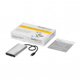 StarTech.com TB32HD24K60 USB grafiikka-adapteri 4096 x 2160 pikseliä Hopea