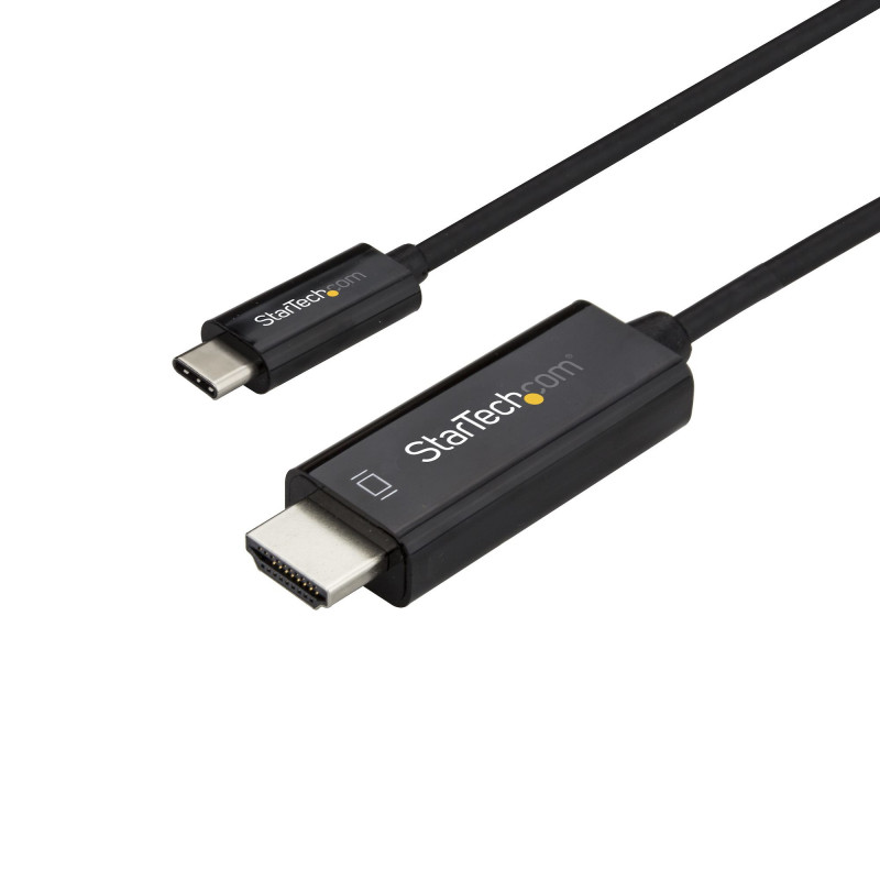 StarTech.com CDP2HD3MBNL videokaapeli-adapteri 3 m USB Type-C HDMI Musta