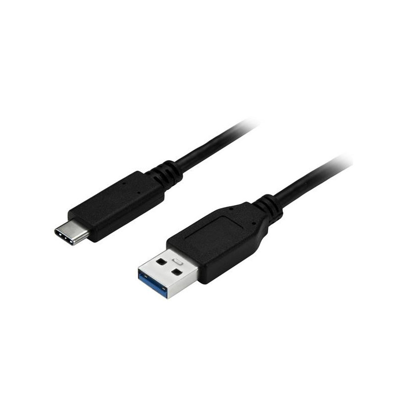 StarTech.com USB315AC1M USB-kaapeli 1 m USB 3.2 Gen 1 (3.1 Gen 1) USB A USB C Musta