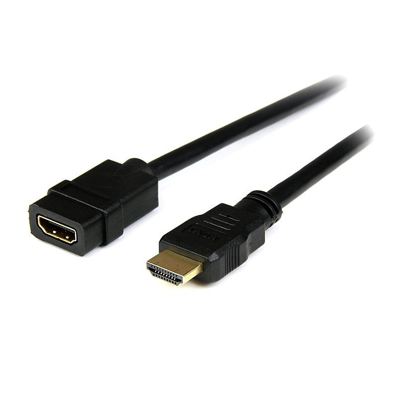 StarTech.com HDEXT2M HDMI-kaapeli 2 m HDMI-tyyppi A (vakio) Musta