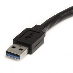 StarTech.com USB3AAEXT5M USB-kaapeli 5 m USB 3.2 Gen 1 (3.1 Gen 1) USB A Musta