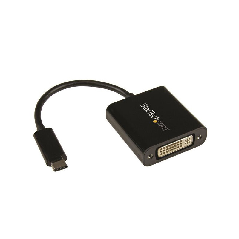 StarTech.com CDP2DVI USB grafiikka-adapteri 1920 x 1200 pikseliä Musta