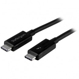 StarTech.com TBLT3MM1M Thunderbolt-kaapeli 1 m 20 Gbit s Musta