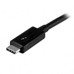 StarTech.com TBLT3MM1M Thunderbolt-kaapeli 1 m 20 Gbit s Musta