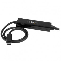 StarTech.com CDP2DVIMM1MB videokaapeli-adapteri 1 m USB Type-C DVI-D Musta