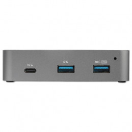 StarTech.com HB31C3A1CS keskitin USB 3.2 Gen 2 (3.1 Gen 2) Type-C 10000 Mbit s Musta, Harmaa