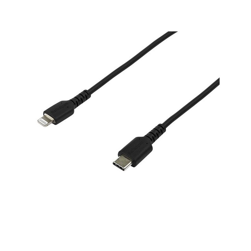 StarTech.com RUSBCLTMM2MB matkapuhelimen kaapeli Musta 2 m USB A Lightning