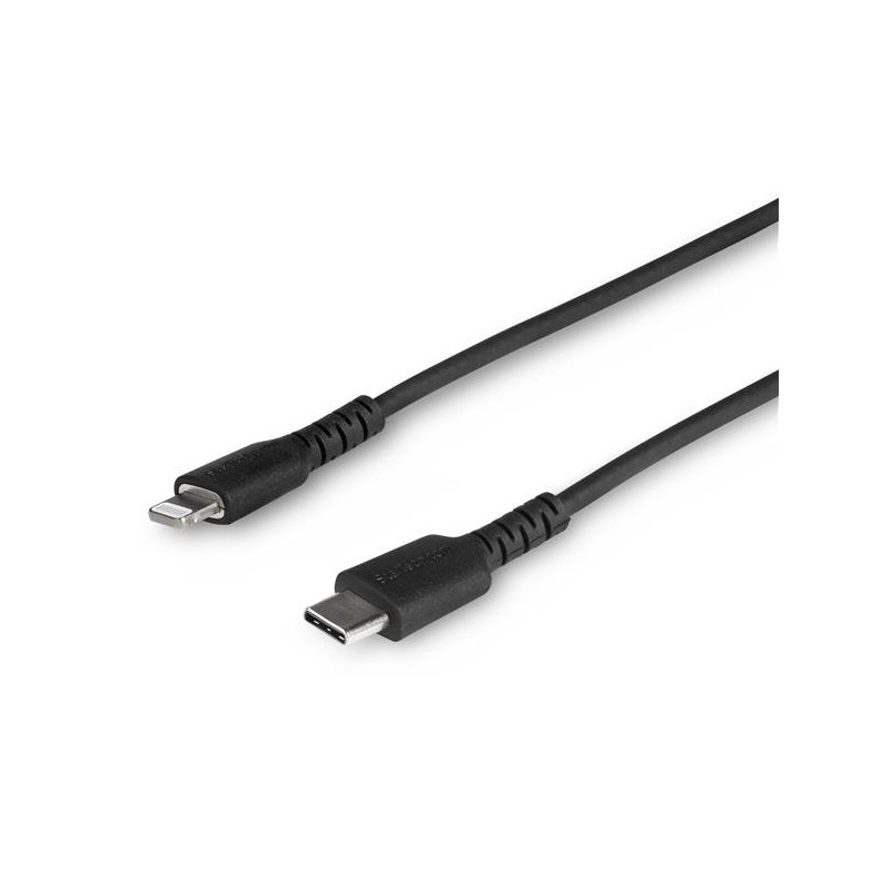 StarTech.com RUSBCLTMM1MB matkapuhelimen kaapeli Musta 1 m USB C Lightning