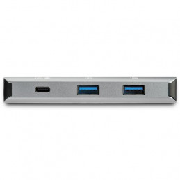 StarTech.com HB31C3A1CPD3 keskitin USB 3.2 Gen 2 (3.1 Gen 2) Type-C 10000 Mbit s Musta, Harmaa