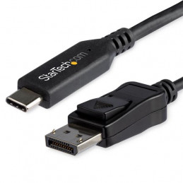 StarTech.com CDP2DP146B videokaapeli-adapteri 1,8 m USB Type-C DisplayPort Musta