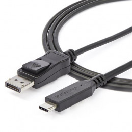 StarTech.com CDP2DP146B videokaapeli-adapteri 1,8 m USB Type-C DisplayPort Musta