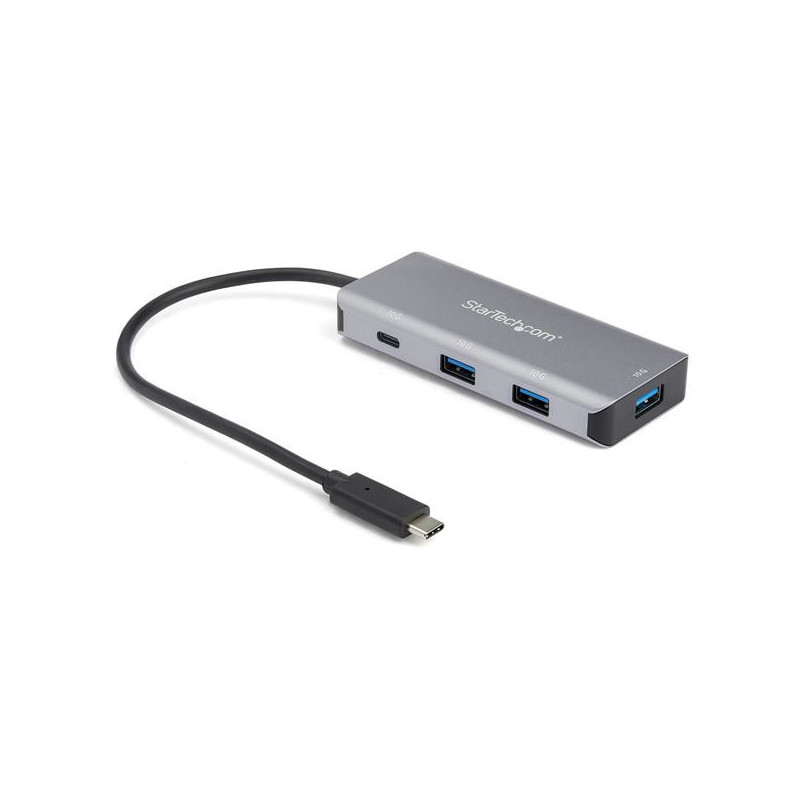 StarTech.com HB31C3A1CB keskitin USB 3.2 Gen 2 (3.1 Gen 2) Type-C 10000 Mbit s Musta, Harmaa