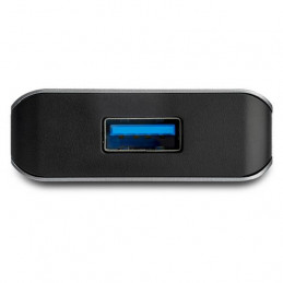 StarTech.com HB31C3A1CB keskitin USB 3.2 Gen 2 (3.1 Gen 2) Type-C 10000 Mbit s Musta, Harmaa