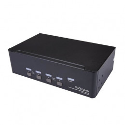 StarTech.com SV431DPDDUA2 KVM-kytkin Telineasennus Musta