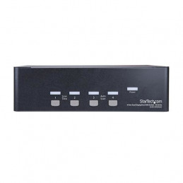 StarTech.com SV431DPDDUA2 KVM-kytkin Telineasennus Musta