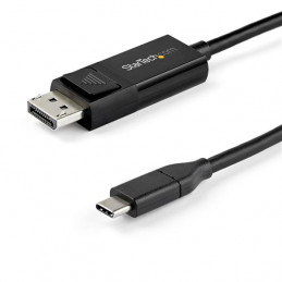 StarTech.com CDP2DP142MBD videokaapeli-adapteri 2 m USB Type-C DisplayPort Musta